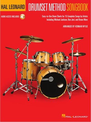 cover image of Hal Leonard Drumset Method Songbook